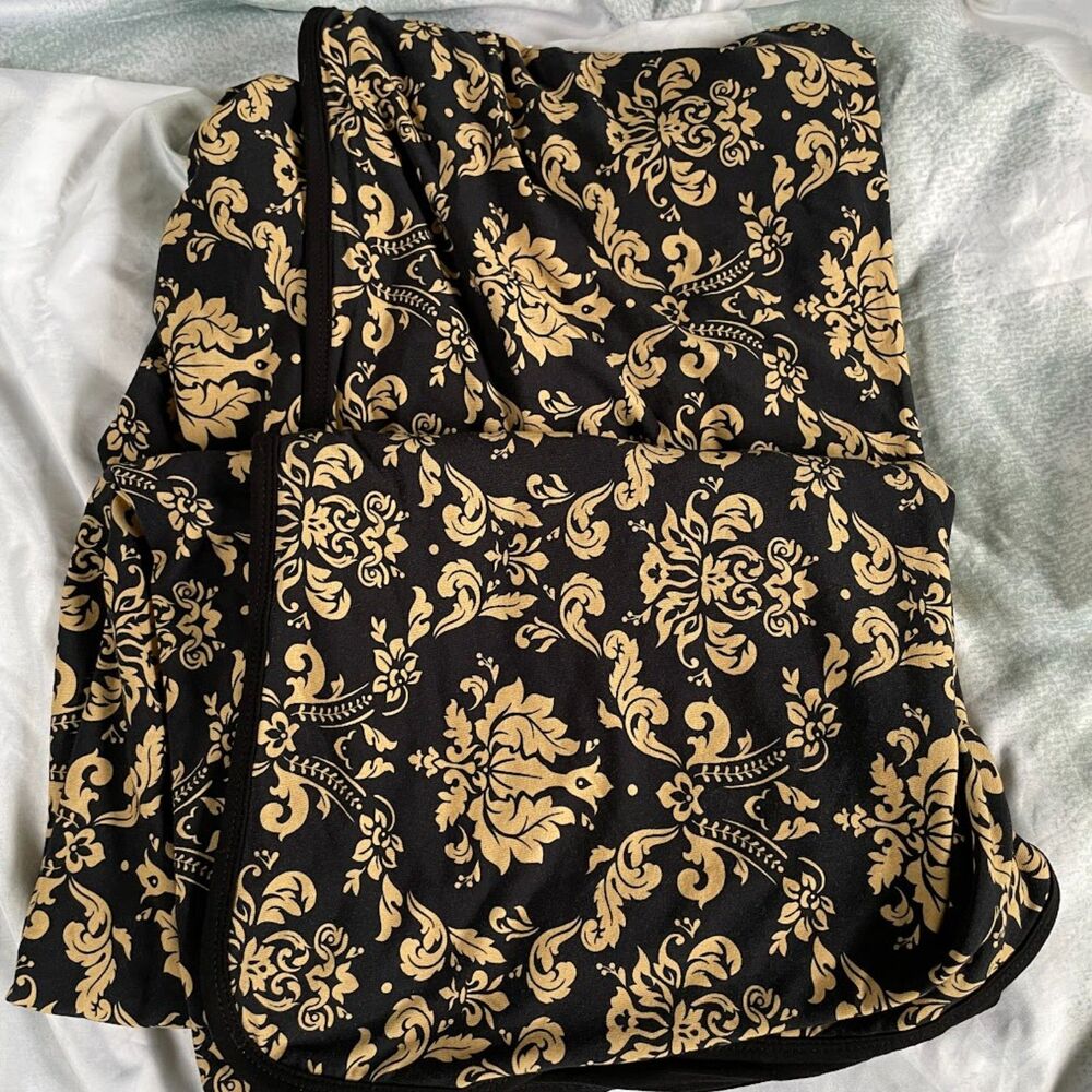 SOPHIA BELLA Bello Rococo Print BABY BLANKET Bamboo Viscose NWT